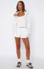 Can't Miss It Lounge Shorts Grey Marle/Rose Gold sold by White Fox Boutique