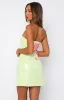 Make Up My Mind Sequin Mini Dress Lime Spritz sold by White Fox Boutique