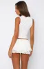 Hard to Forget Lace Mini Skort sold by White Fox Boutique