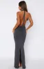 Made For You Maxi Dress Steel sold by White Fox Boutique