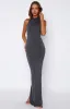 Made For You Maxi Dress Steel sold by White Fox Boutique