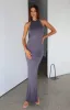 Made For You Maxi Dress Steel sold by White Fox Boutique