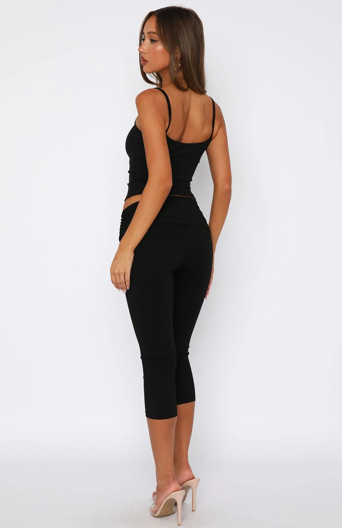 Dress For Success Capri Pants Black sold by White Fox Boutique product image thumbnail 4