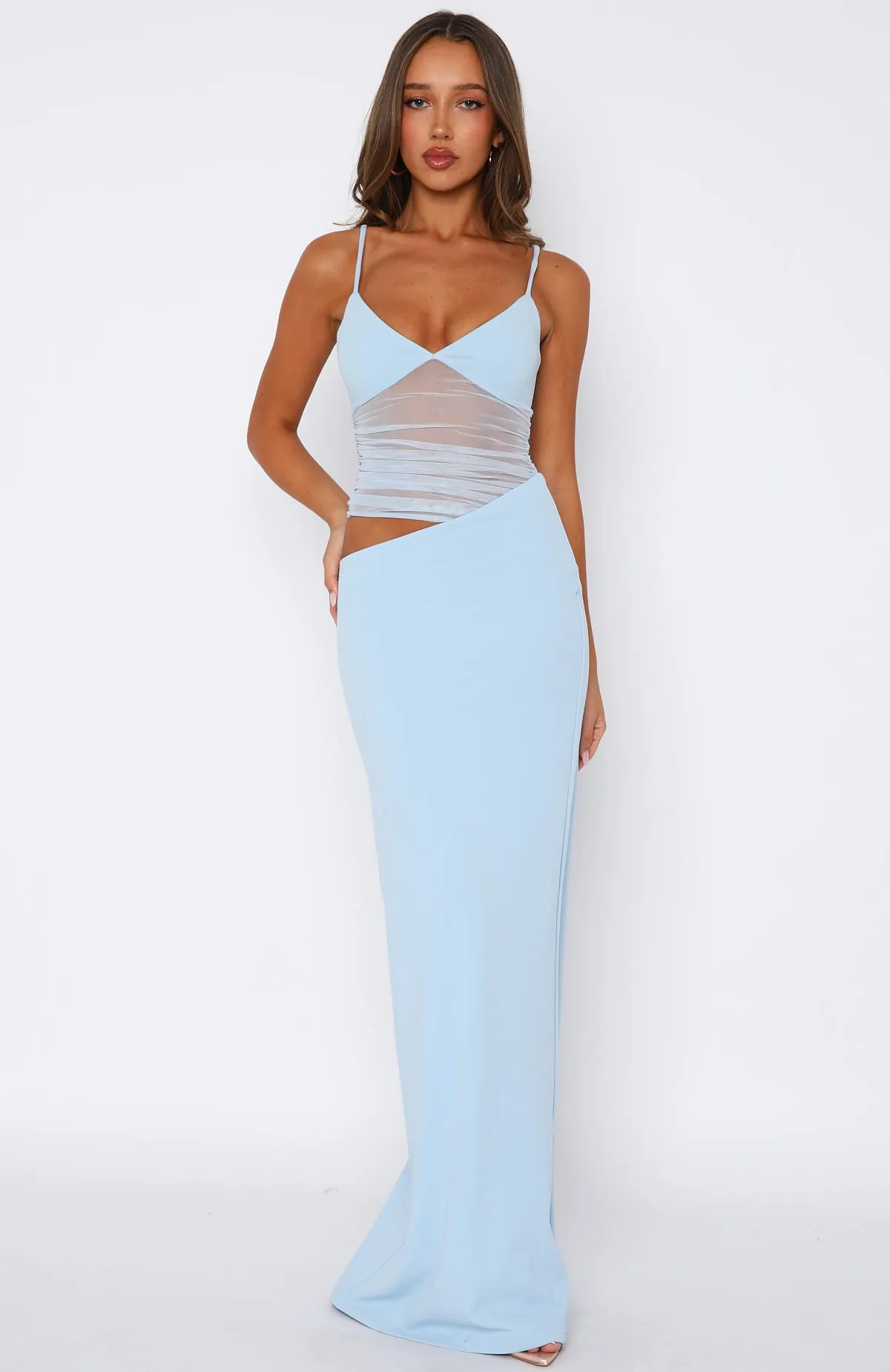 Call Me Up Maxi Dress Blue sold by White Fox Boutique product image thumbnail 2