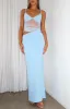 Call Me Up Maxi Dress Blue sold by White Fox Boutique