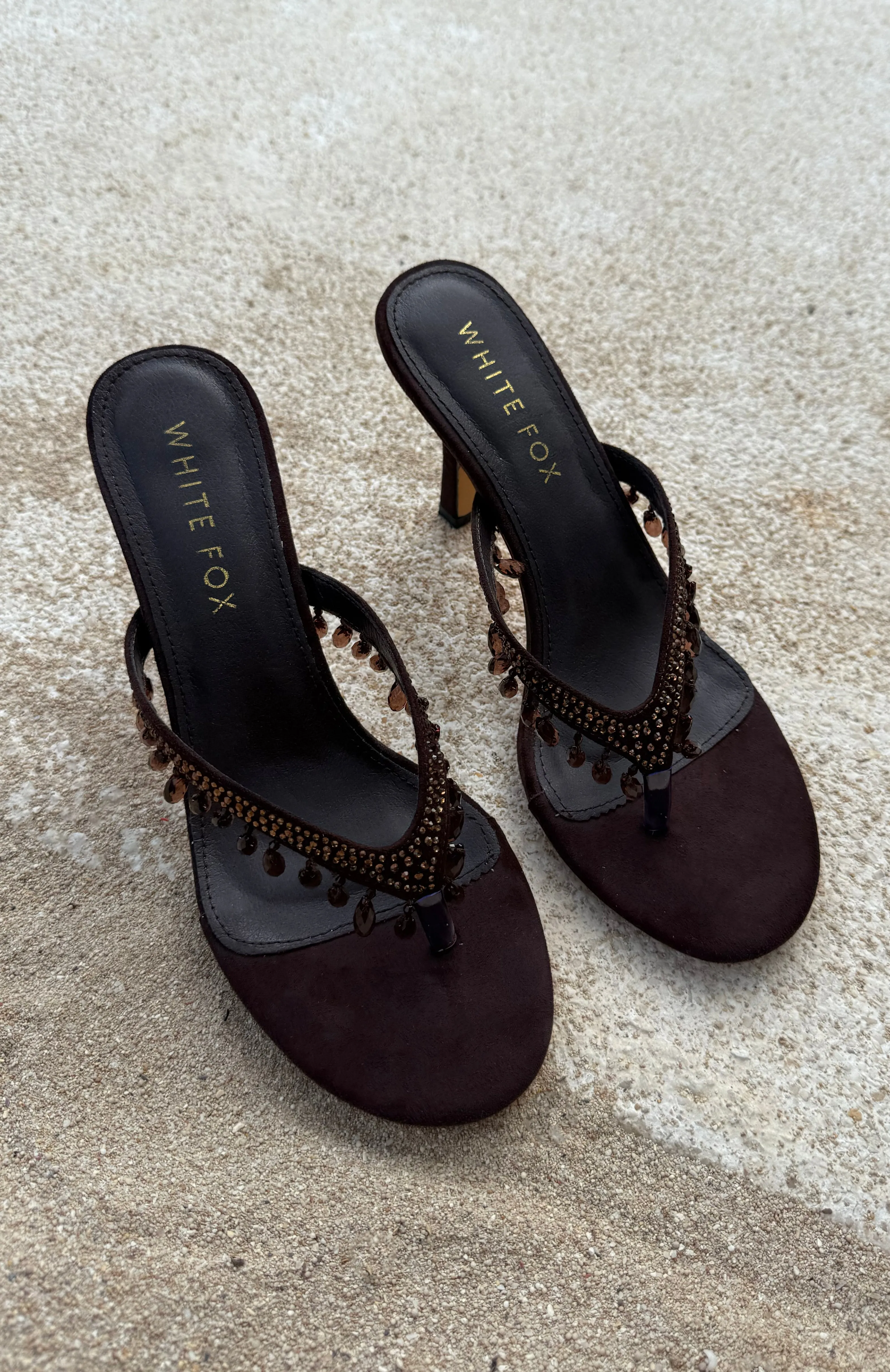 Jackie Mules Chocolate sold by White Fox Boutique product image thumbnail 4