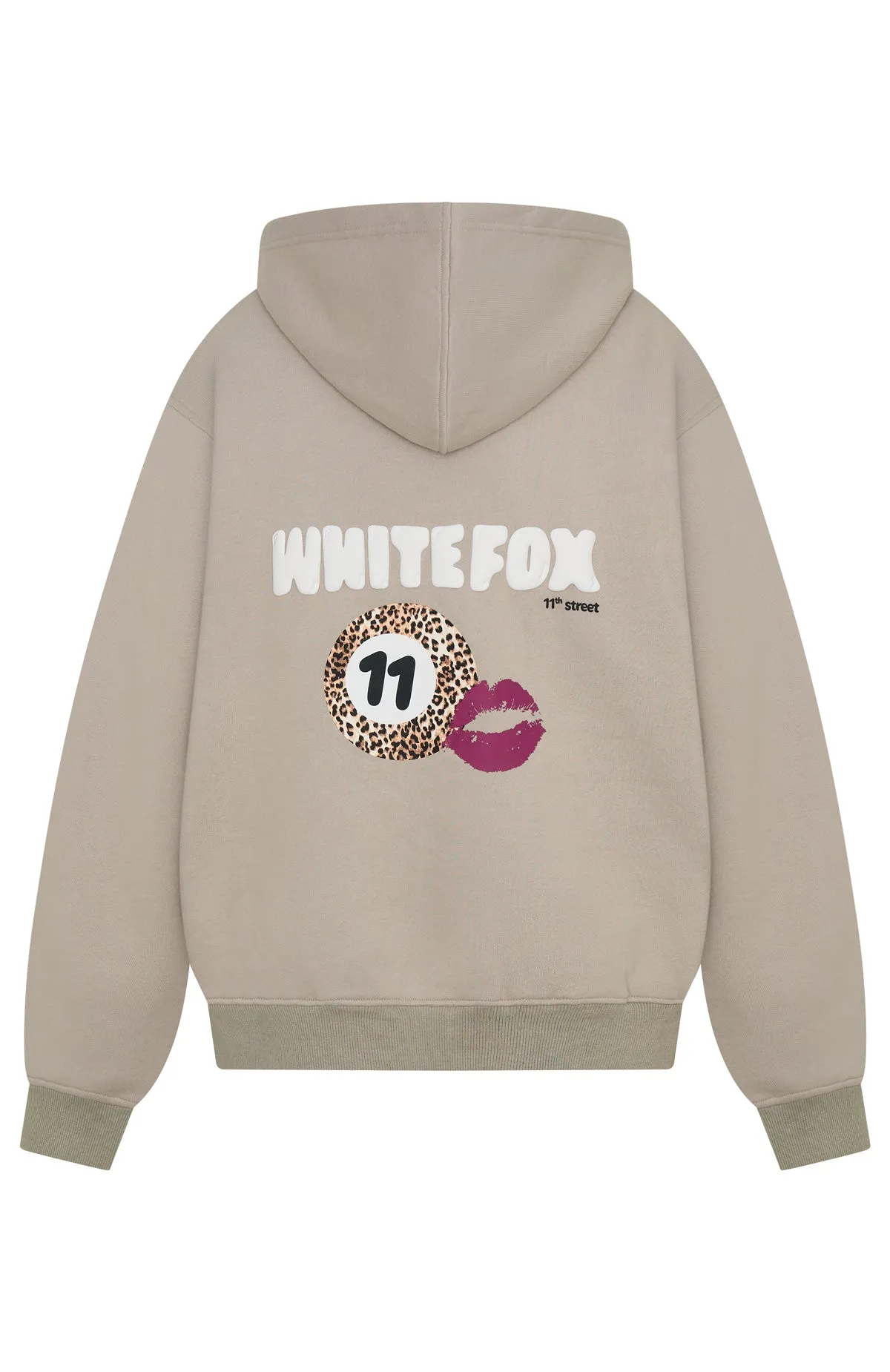 11th Street She's So Lucky Oversized Hoodie Moon Kiss sold by White Fox Boutique product image thumbnail 5