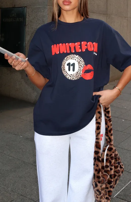 11th Street Concrete Jungle Oversized Tee Blueberry Twist sold by White Fox Boutique