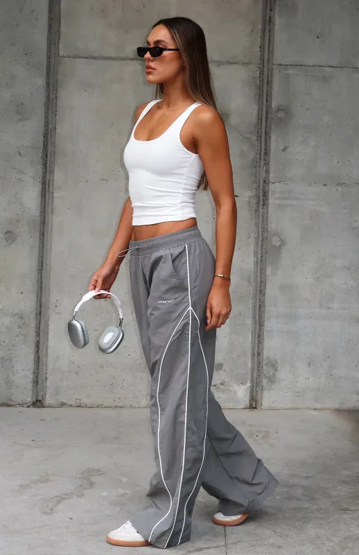 Unphased Track Pants Steel Grey sold by White Fox Boutique