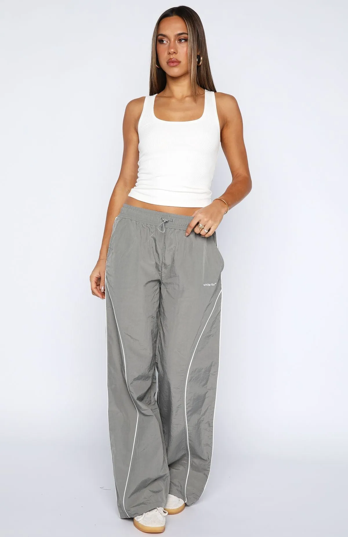 Unphased Track Pants Steel Grey sold by White Fox Boutique product image thumbnail 2