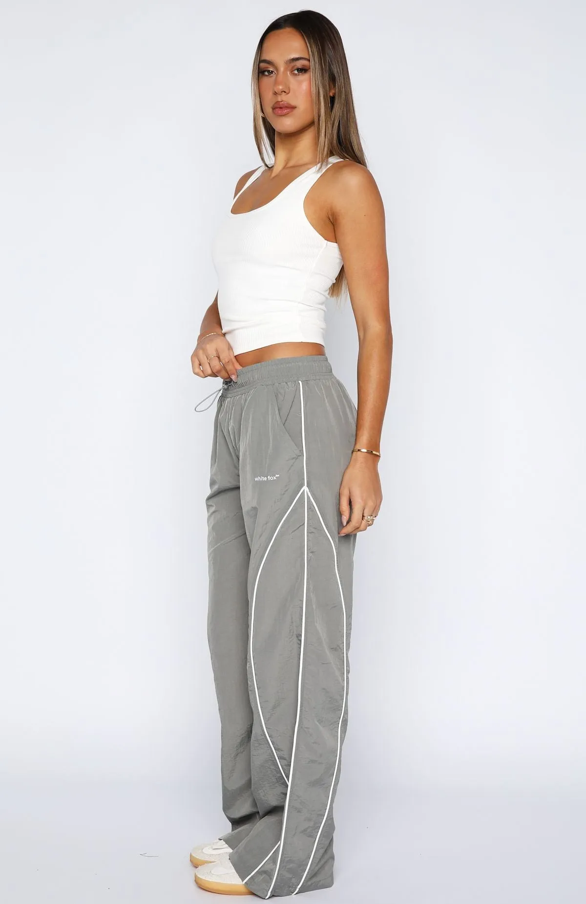 Unphased Track Pants Steel Grey sold by White Fox Boutique product image thumbnail 3