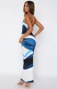 Feeling The Heat Maxi Dress Midnight Petal sold by White Fox Boutique