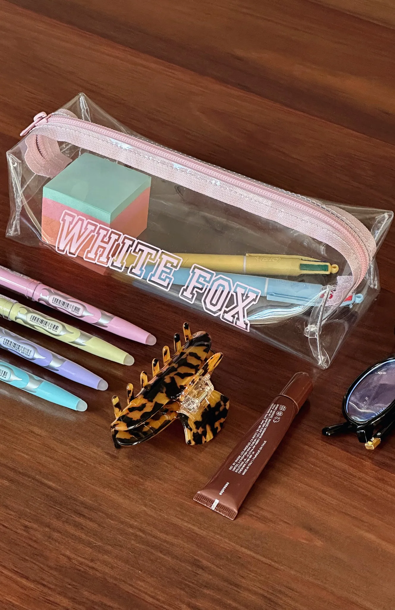 Immy Case Clear/Pink sold by White Fox Boutique