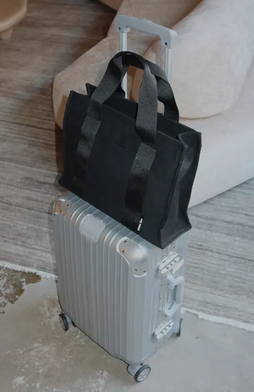 Lisa Tote Bag Black sold by White Fox Boutique