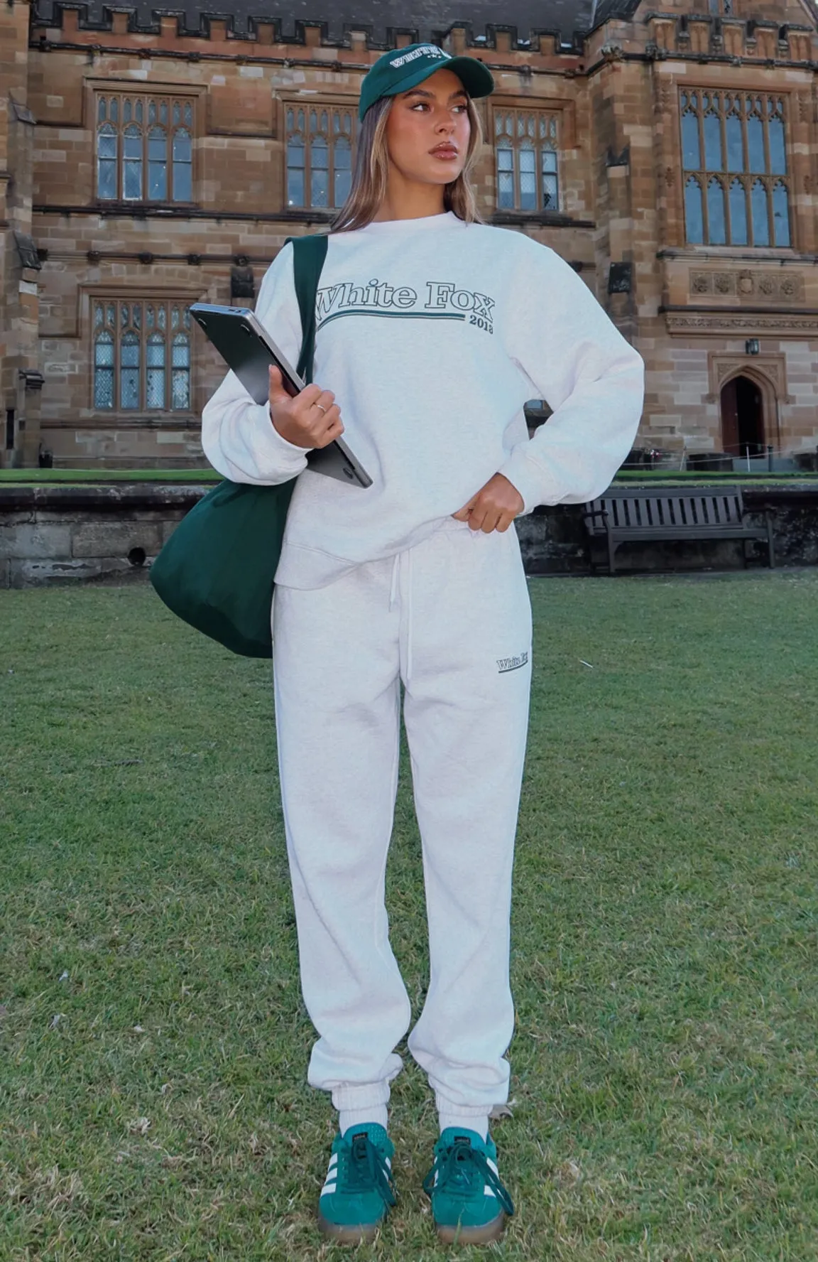 No Hesitation Sweatpants Grey Marle sold by White Fox Boutique