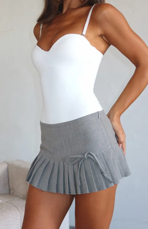 Just Doing Me Mini Skort Pepper sold by White Fox Boutique