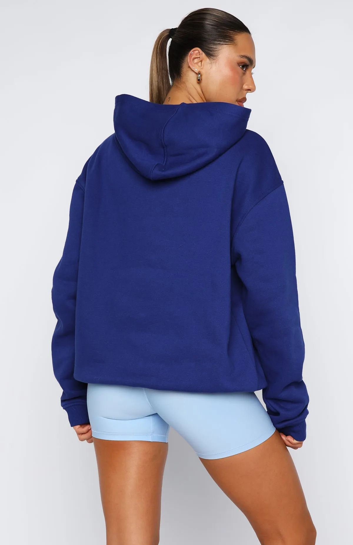 Winning Team Oversized Hoodie Electric Blue sold by White Fox Boutique product image thumbnail 4