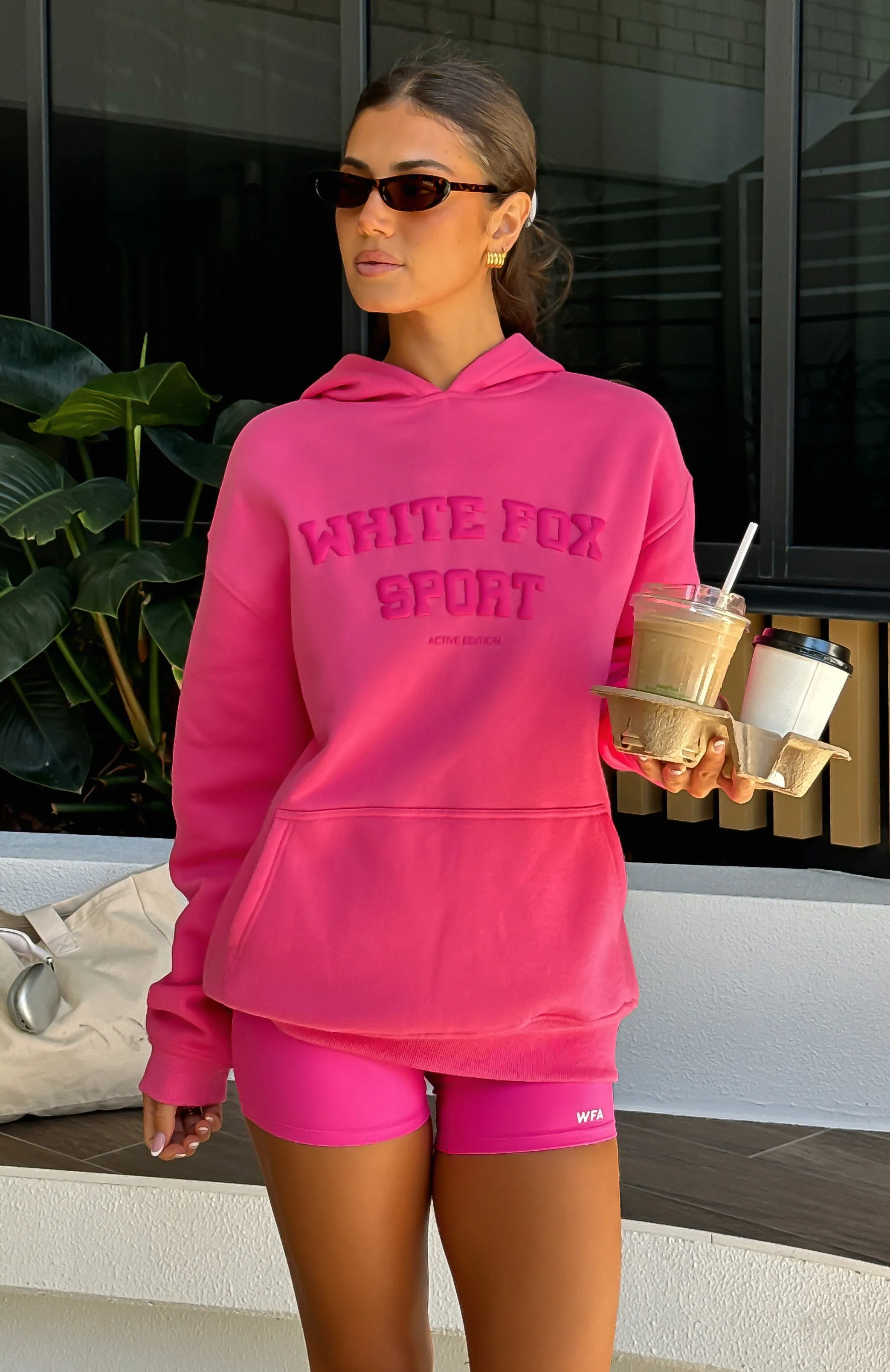 Winning Team Oversized Hoodie Bubblegum sold by White Fox Boutique product image thumbnail 2