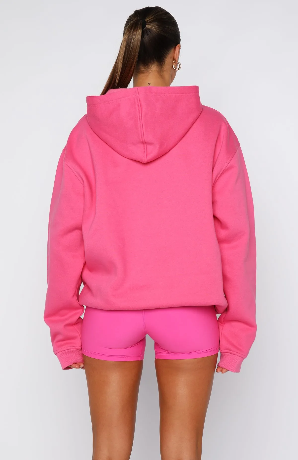 Winning Team Oversized Hoodie Bubblegum sold by White Fox Boutique product image thumbnail 5