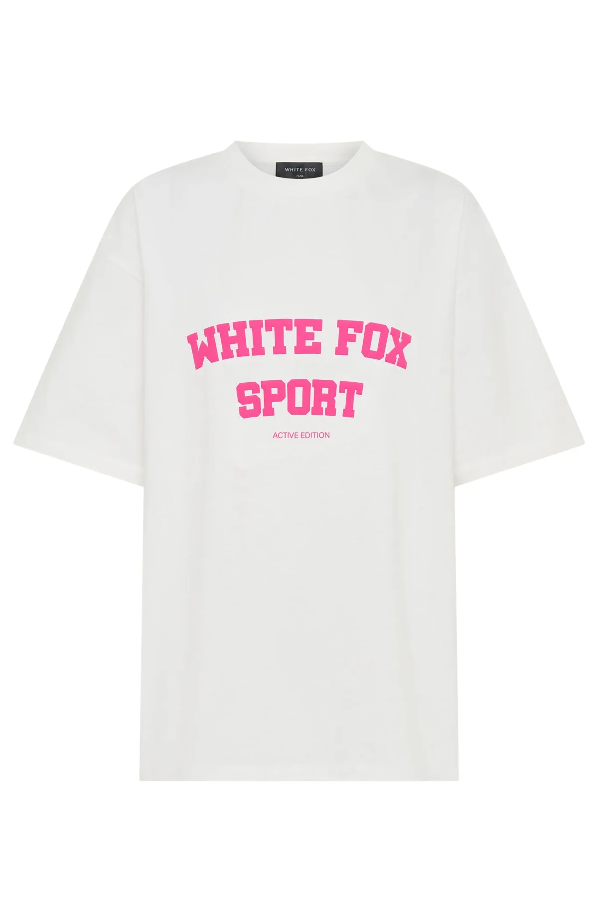 Winning Team Oversized Tee White/Bubblegum sold by White Fox Boutique product image thumbnail 5