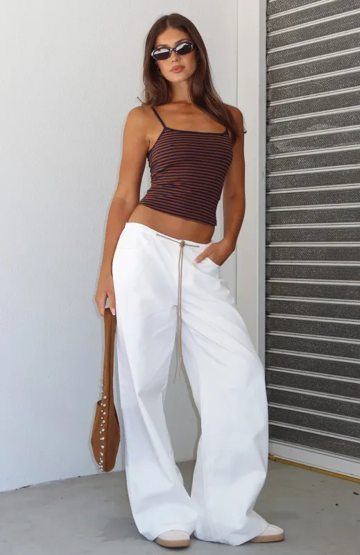 Never Really Over Pants White sold by White Fox Boutique