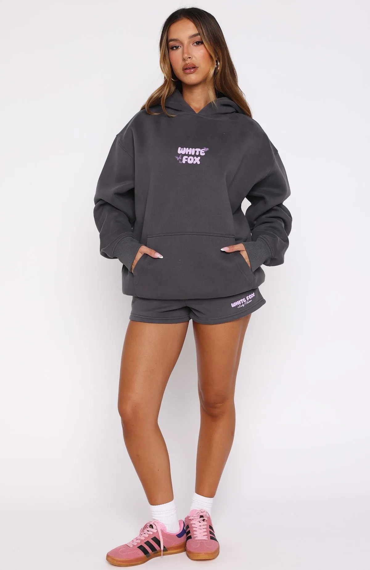 Lucky Thirteen Stephanie Lounge Shorts Volcanic sold by White Fox Boutique product image thumbnail 5