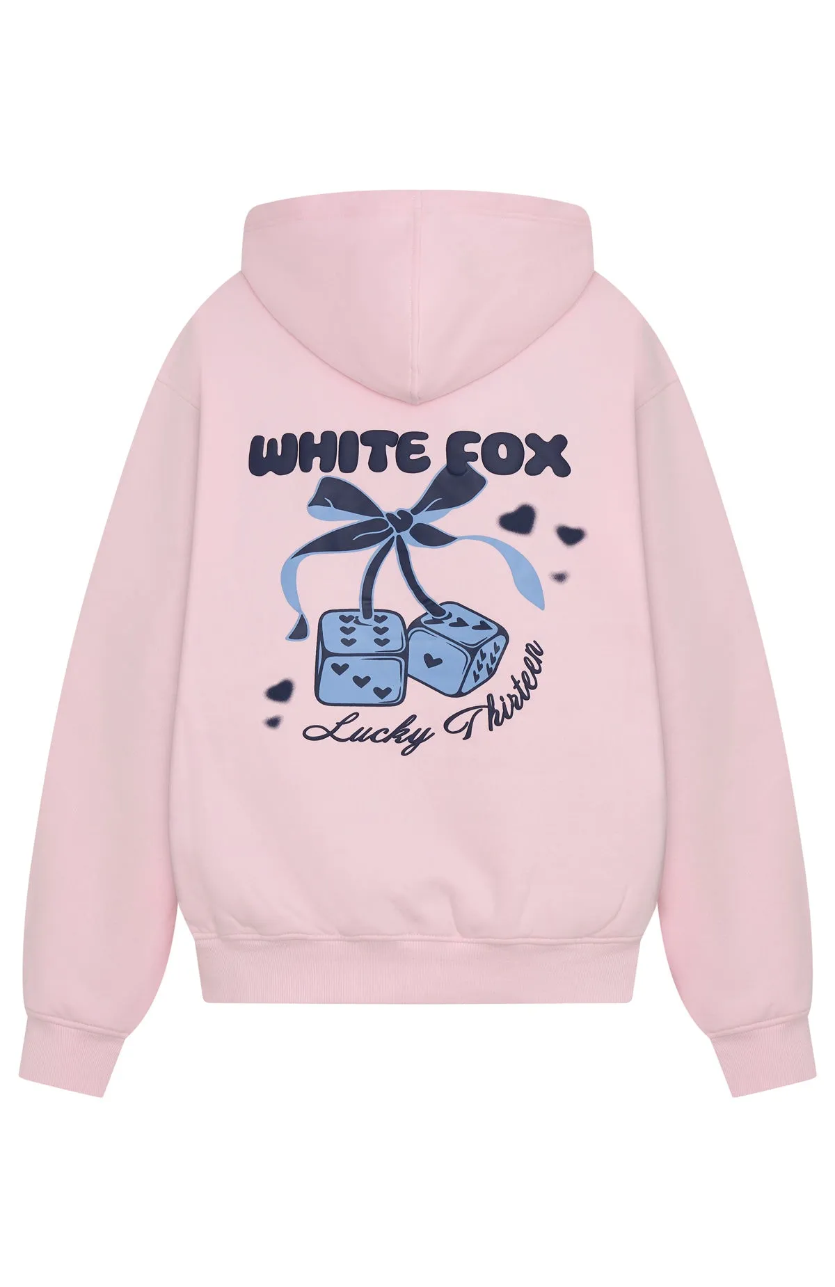 Lucky Thirteen Cheyenne Oversized Hoodie Soft Pink sold by White Fox Boutique product image thumbnail 5