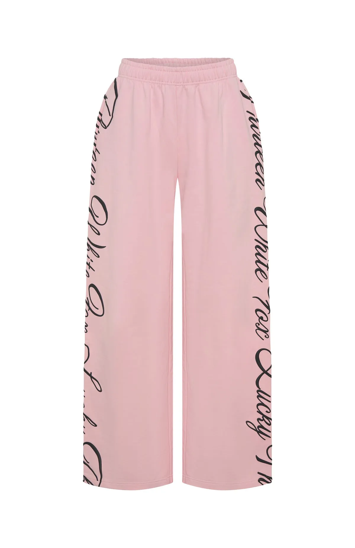 Lucky Thirteen Shaya Wide Leg Sweatpants Soft Pink sold by White Fox Boutique product image thumbnail 5