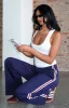 Travel Era Track Pants Navy sold by White Fox Boutique