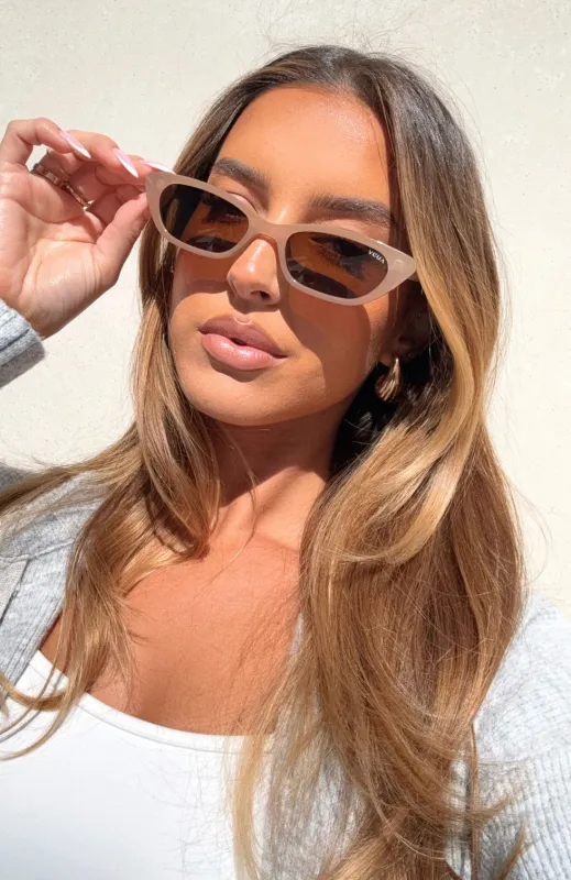 Ethan Sunglasses Biscuit sold by White Fox Boutique