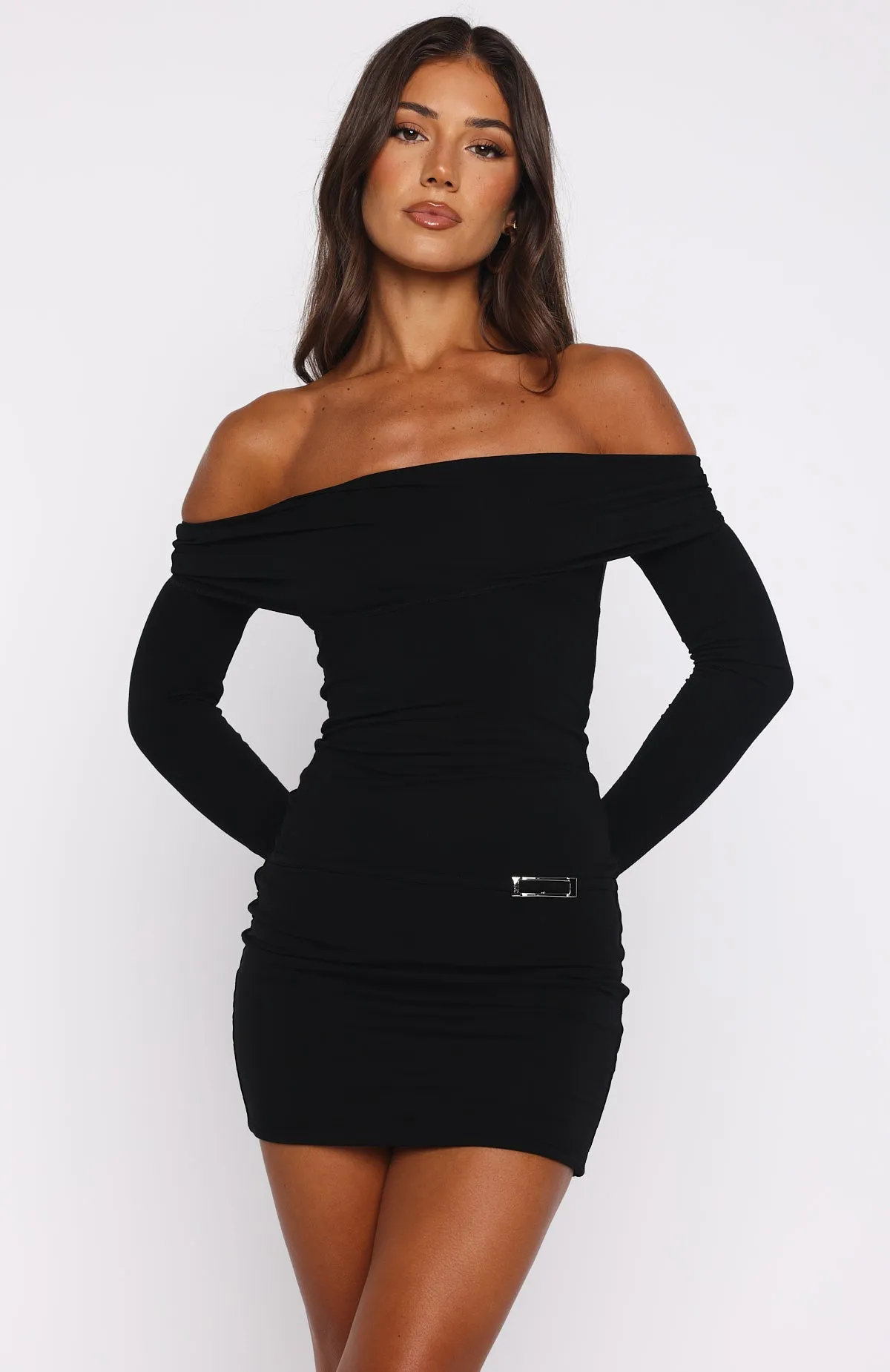 Show Me How Mini Dress Black sold by White Fox Boutique product image thumbnail 2