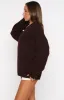 Softer Love Knit Sweater Chocolate sold by White Fox Boutique