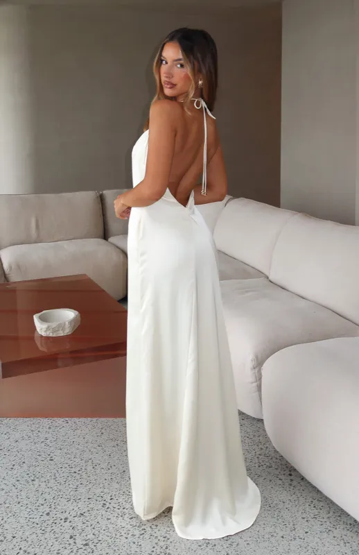 Amore Maxi Dress Lemon sold by White Fox Boutique