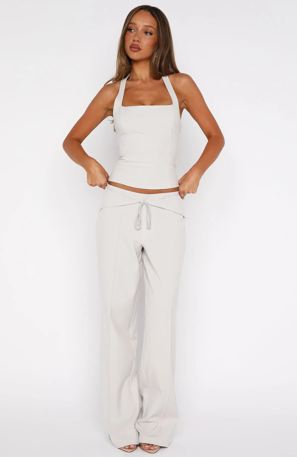 He Said She Said Bustier Bone sold by White Fox Boutique product image thumbnail 5