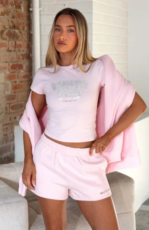 Forever Is Ours Lounge Shorts Cupcake sold by White Fox Boutique