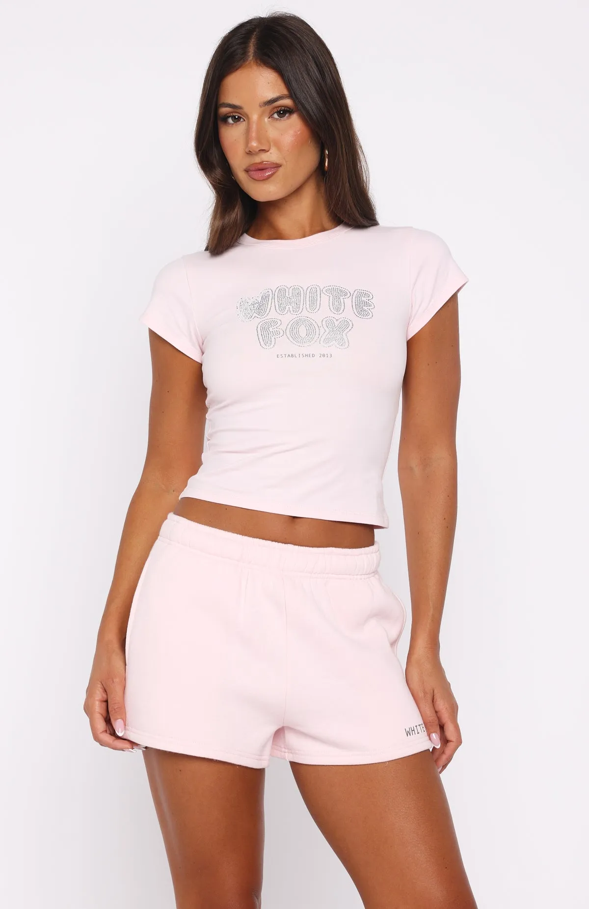 Forever Is Ours Lounge Shorts Cupcake sold by White Fox Boutique product image thumbnail 2