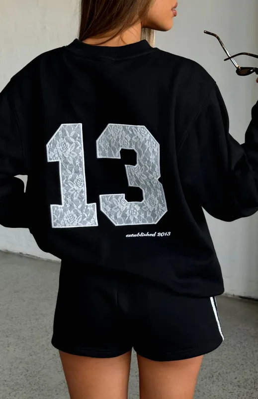 Gave You Everything Oversized Sweater Black sold by White Fox Boutique