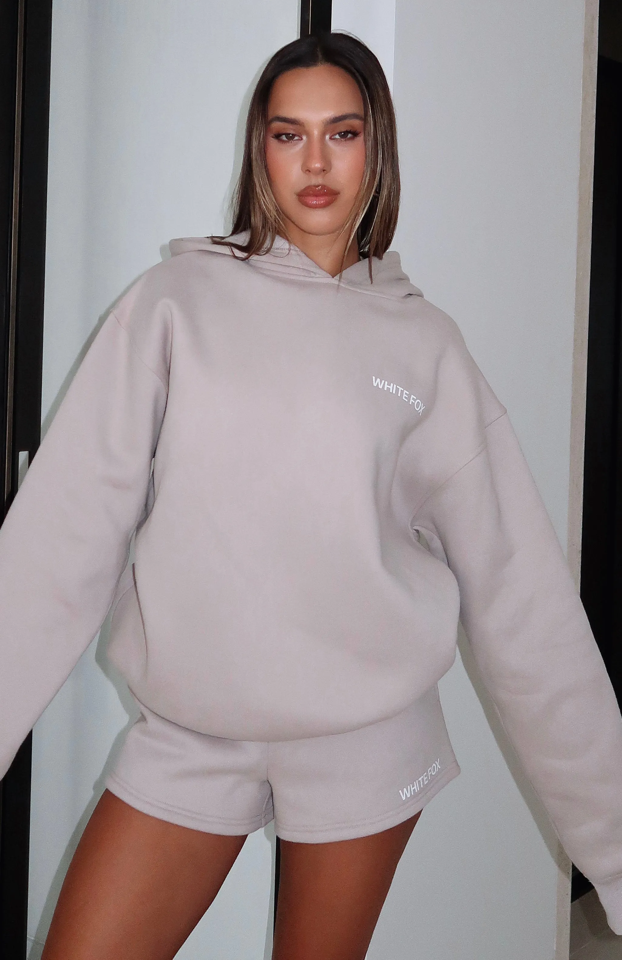 Core Classic Oversized Hoodie Moon sold by White Fox Boutique
