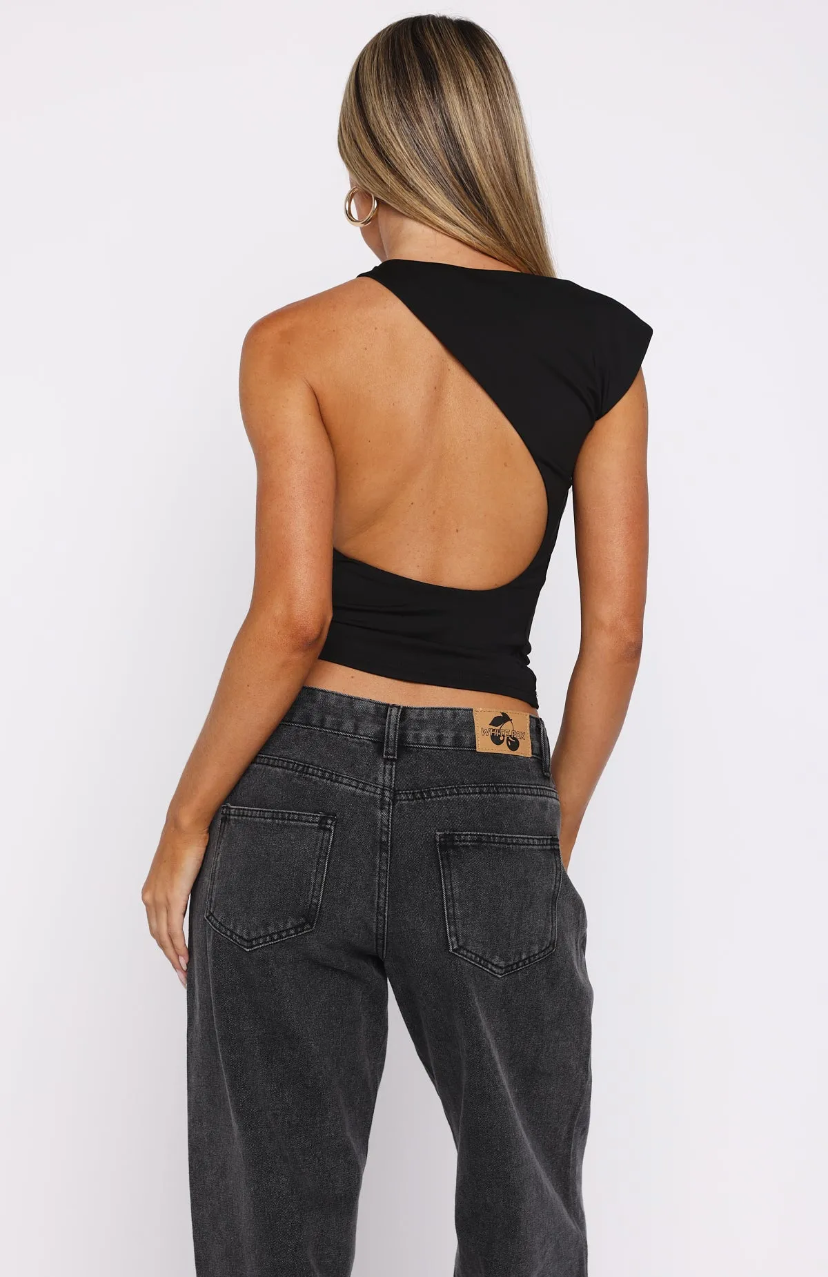 Time To Forget Top Black sold by White Fox Boutique product image thumbnail 4