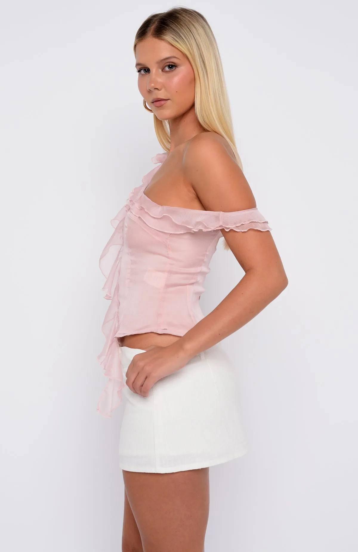 Innocence Is Bliss Top Fairy Floss sold by White Fox Boutique product image thumbnail 4