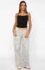Maeve Low Rise Wide Leg Jeans Sand Camouflage sold by White Fox Boutique