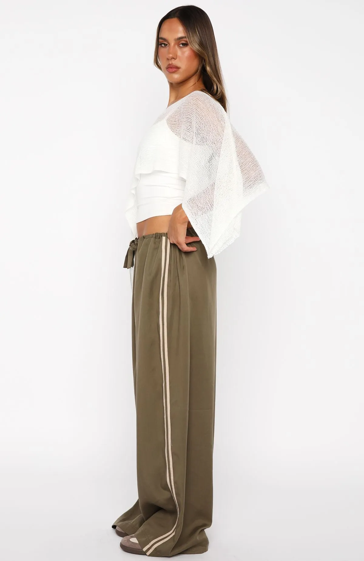 Distant Memories Pants Khaki sold by White Fox Boutique product image thumbnail 3