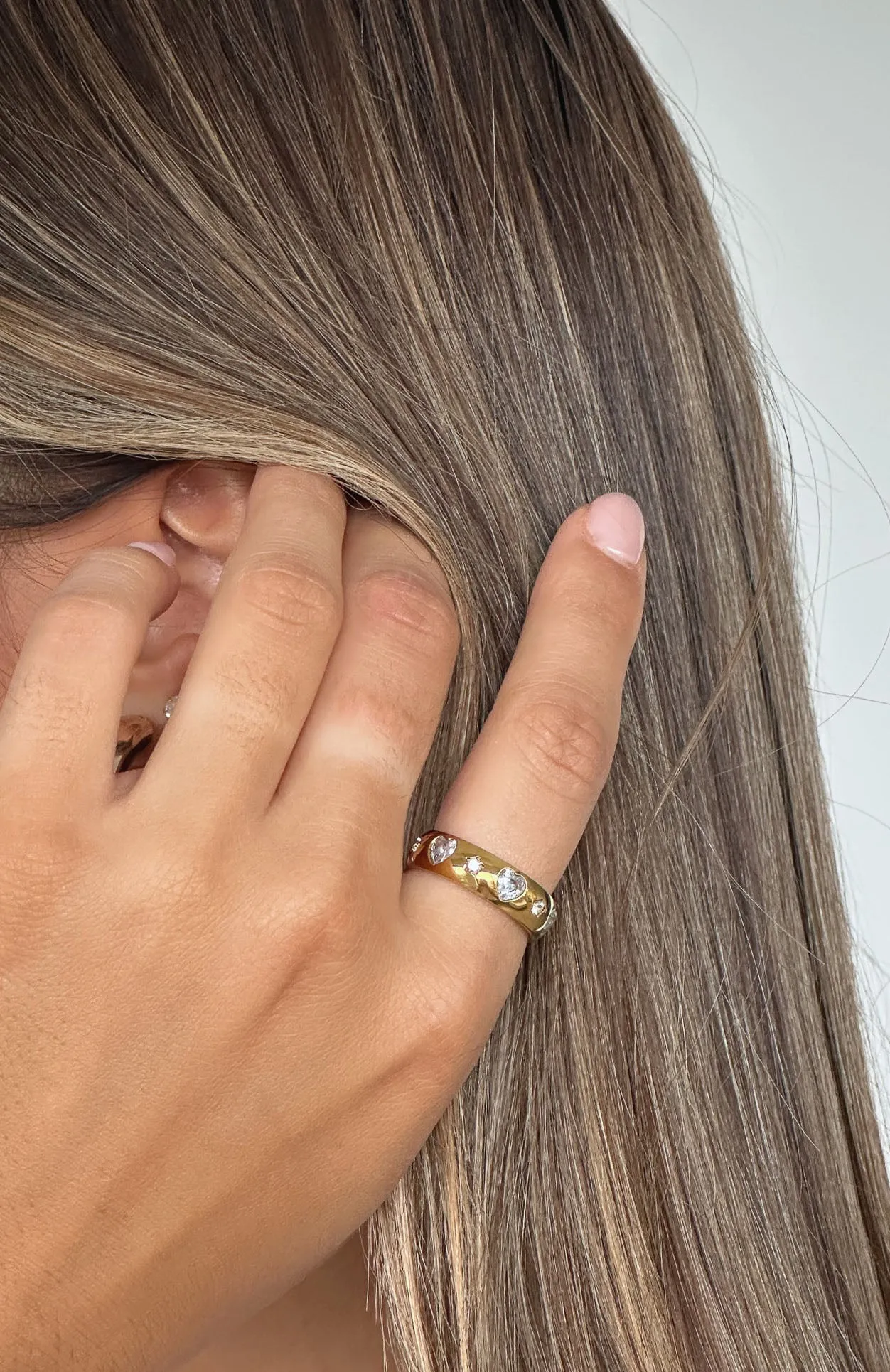 Heidi Ring Gold sold by White Fox Boutique product image thumbnail 3