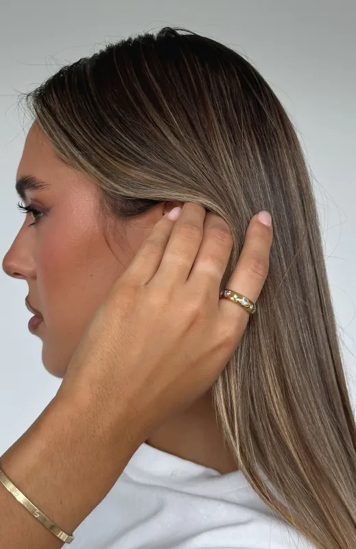 Heidi Ring Gold made by White Fox Boutique