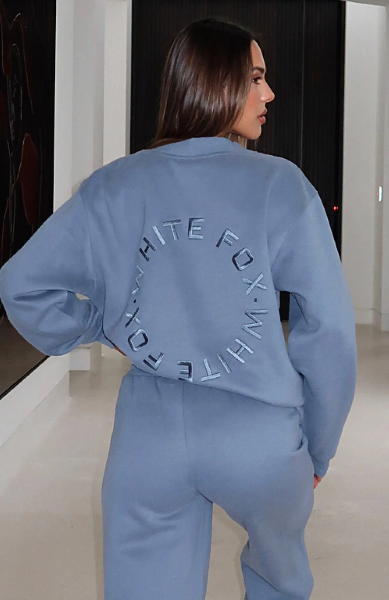 Stay Lifted Oversized Sweater Ocean sold by White Fox Boutique