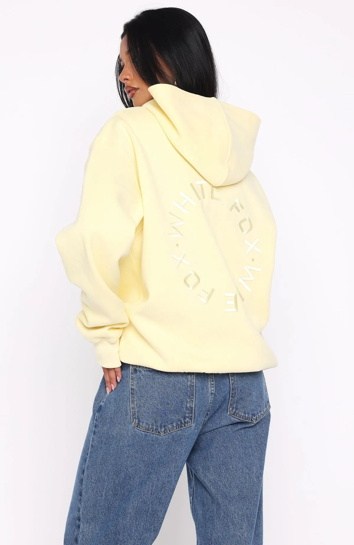 Stay Lifted Oversized Hoodie Lemon sold by White Fox Boutique product image thumbnail 4