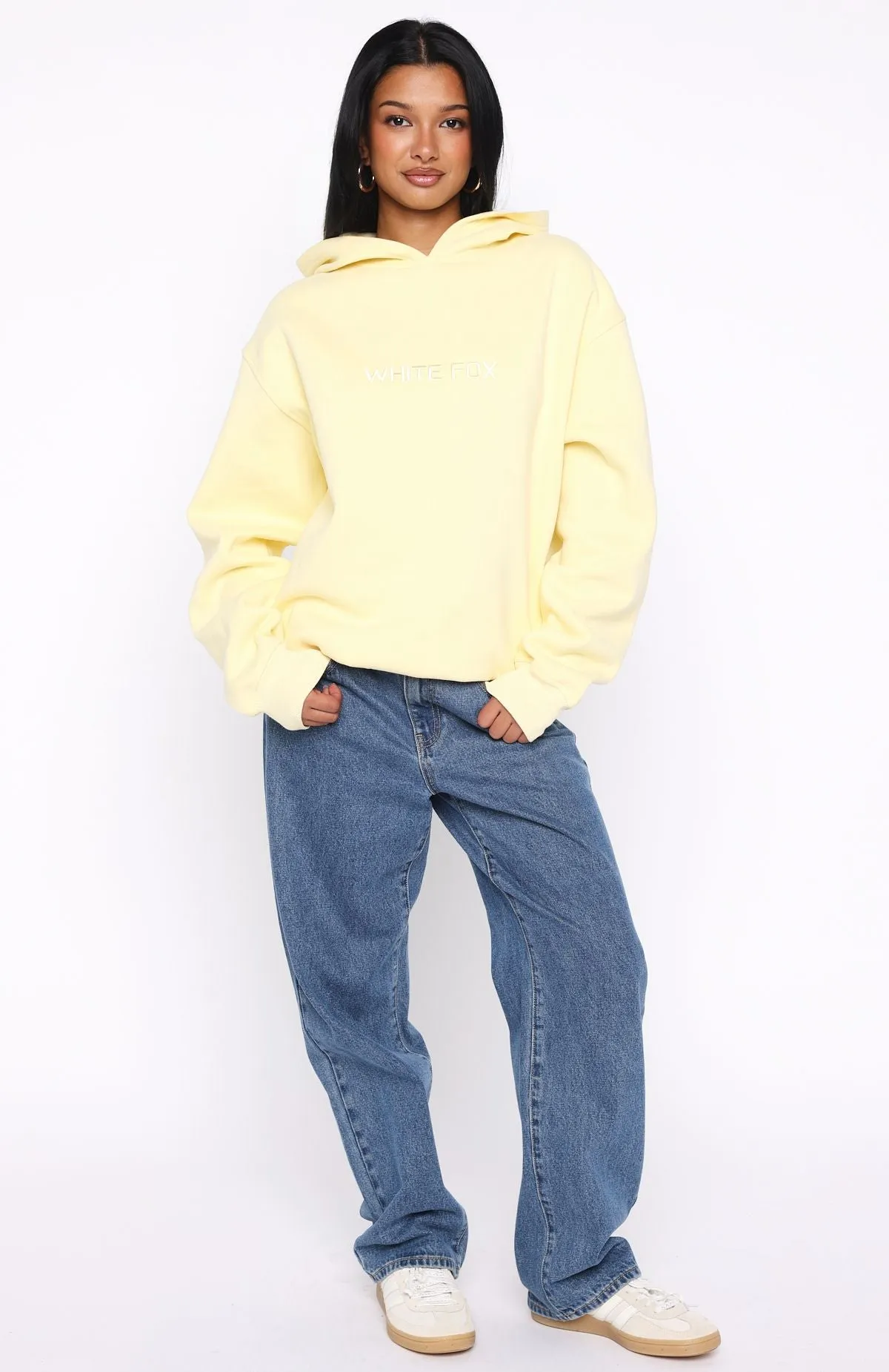 Stay Lifted Oversized Hoodie Lemon sold by White Fox Boutique product image thumbnail 5