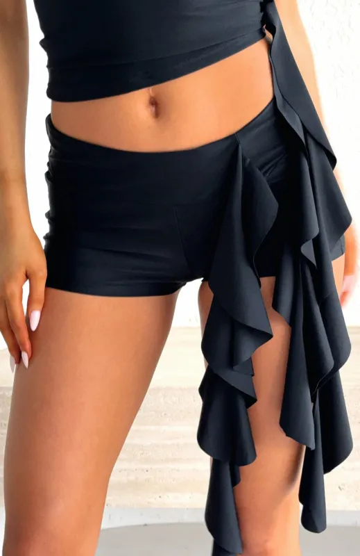 Dunes And Dreams Shorts Black sold by White Fox Boutique