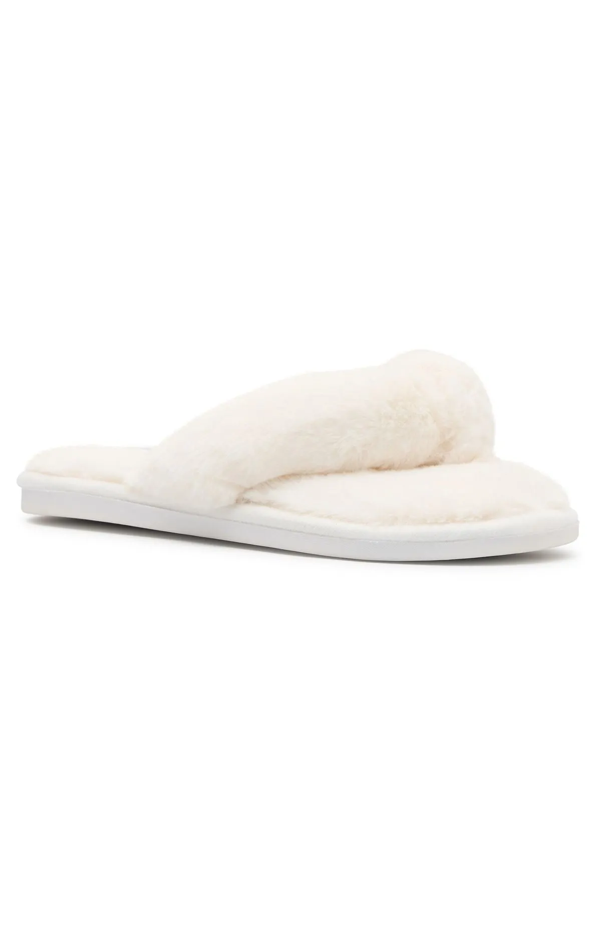 Sunnie Slippers Cream sold by White Fox Boutique product image thumbnail 2