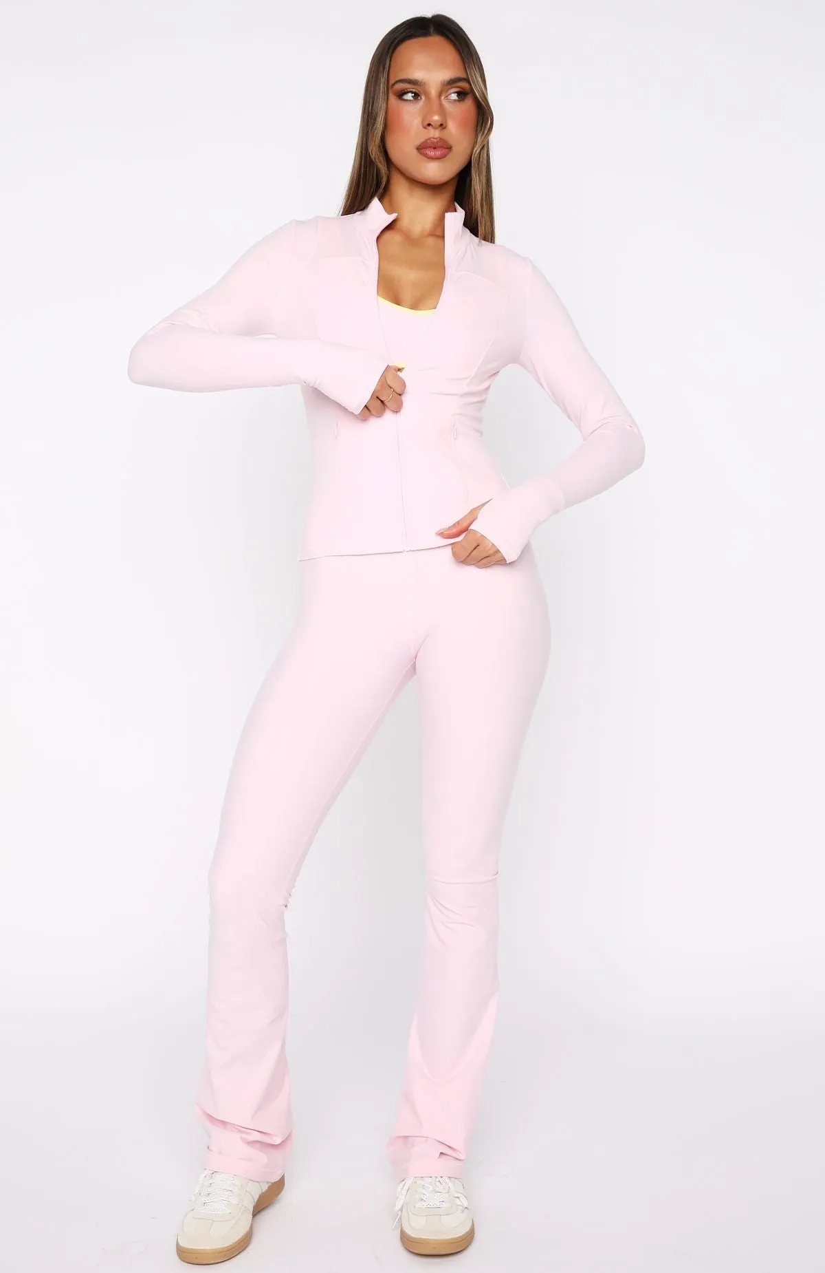 Race To You Jacket Ballet Pink sold by White Fox Boutique product image thumbnail 5